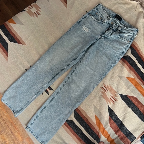 Lucky Brand High Rise Straight Jeans - Picture 1 of 4